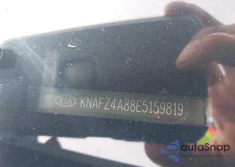 2014 Kia Forte Ex z USA, uszkodzony, nr VIN KNAFZ4A88E5159819